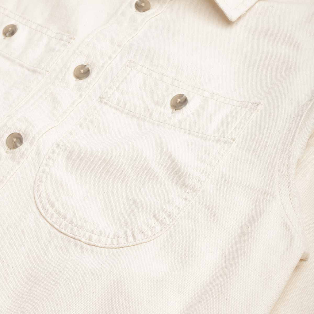 Patagonia Point Reyes Canvas Shirt, Undyed Natural, Detail Shot 3