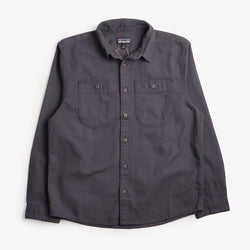 thumbnail Patagonia Point Reyes Canvas Shirt, Smolder Blue, Detail Shot 1