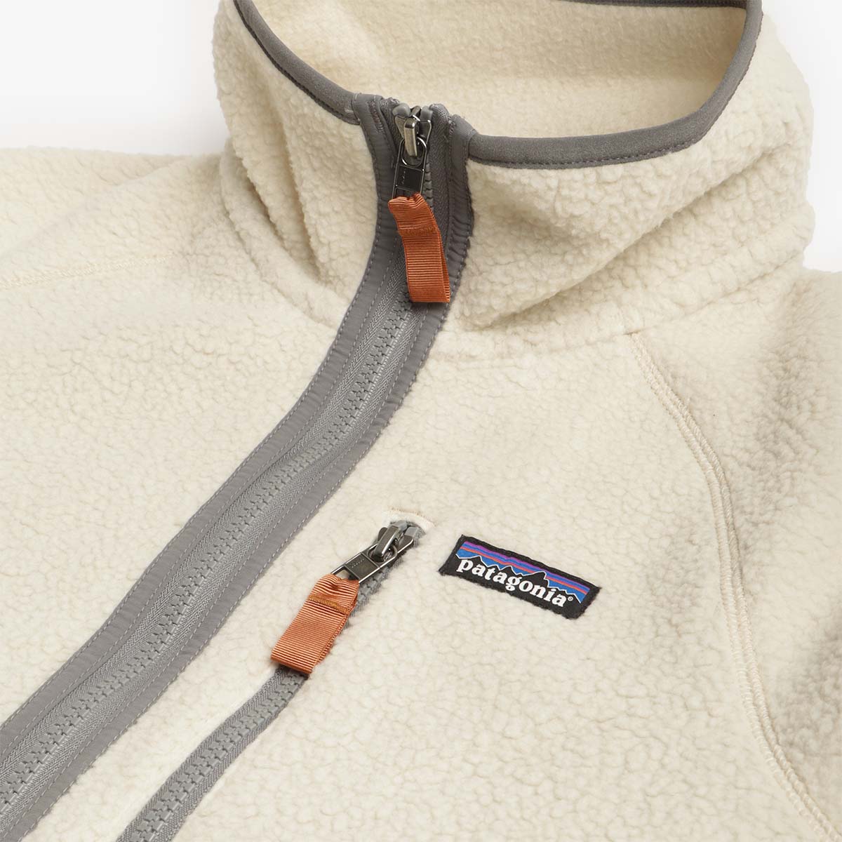 Patagonia Retro Pile Jacket, Pelican, Detail Shot 2