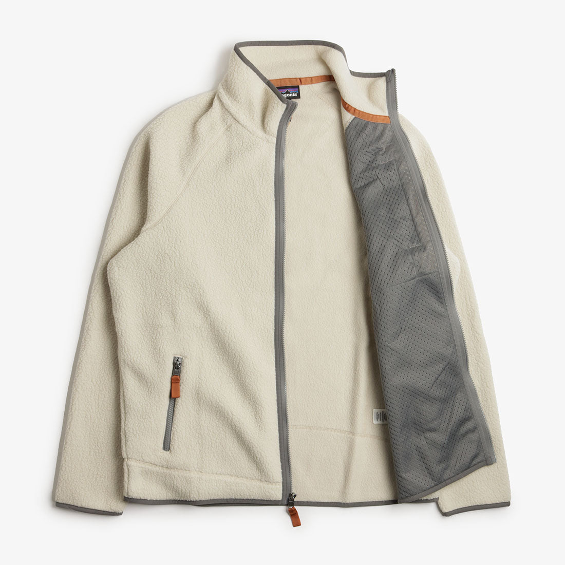 Patagonia Retro Pile Jacket, Pelican, Detail Shot 4