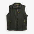 Patagonia Retro Pile Vest, Old Growth Green, Detail Shot 1