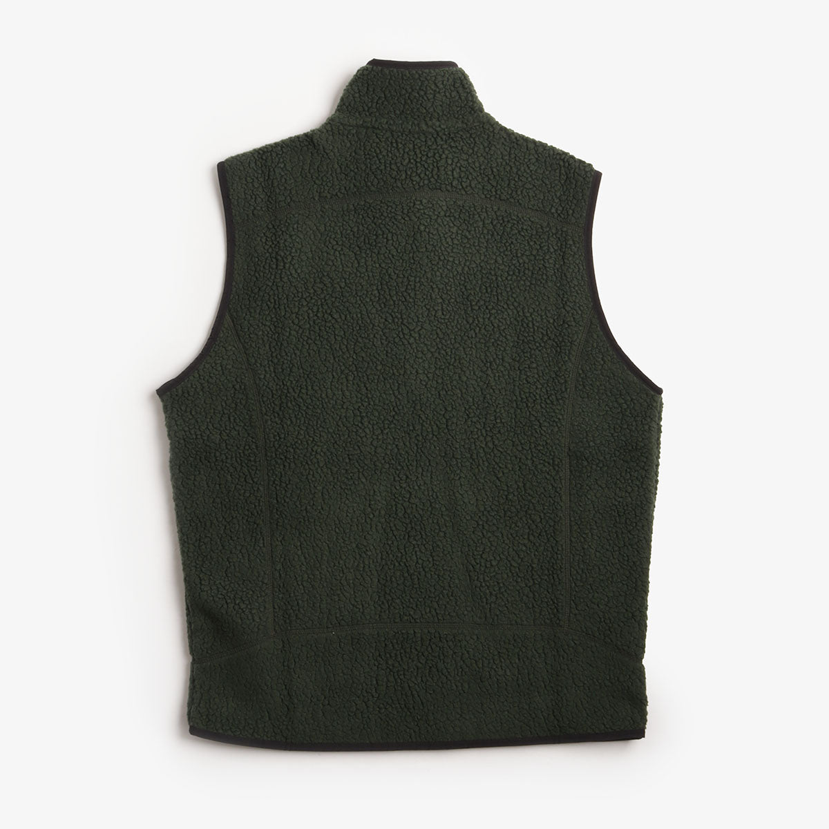 main Patagonia Retro Pile Vest, Old Growth Green, Detail Shot 2