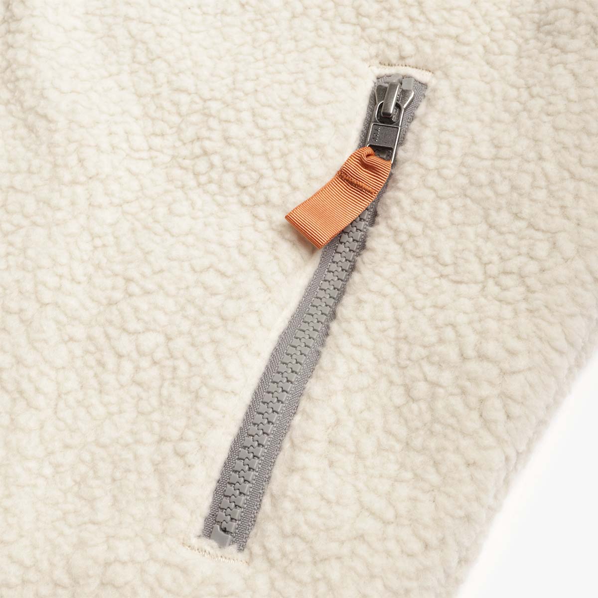 main Patagonia Retro Pile Vest, Pelican, Detail Shot 4