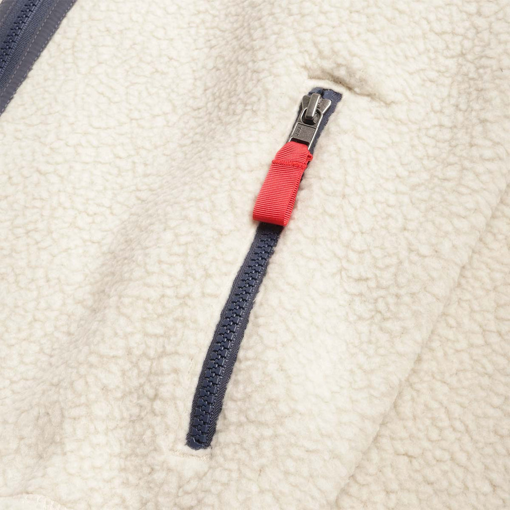 Patagonia Retro Pile Jacket, Pelican W  Smolder Blue, Detail Shot 3