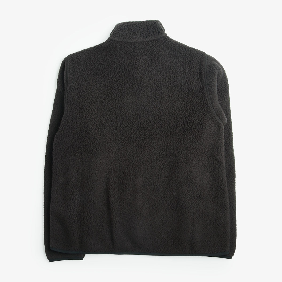 Patagonia Retro Pile Jacket in Black, back view