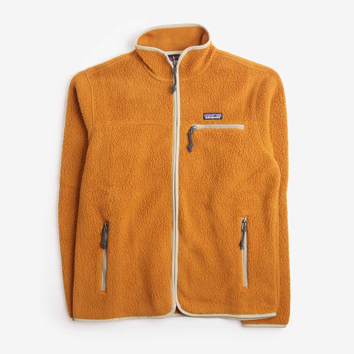 Patagonia Retro Pile Jacket in Cinnamon, front view