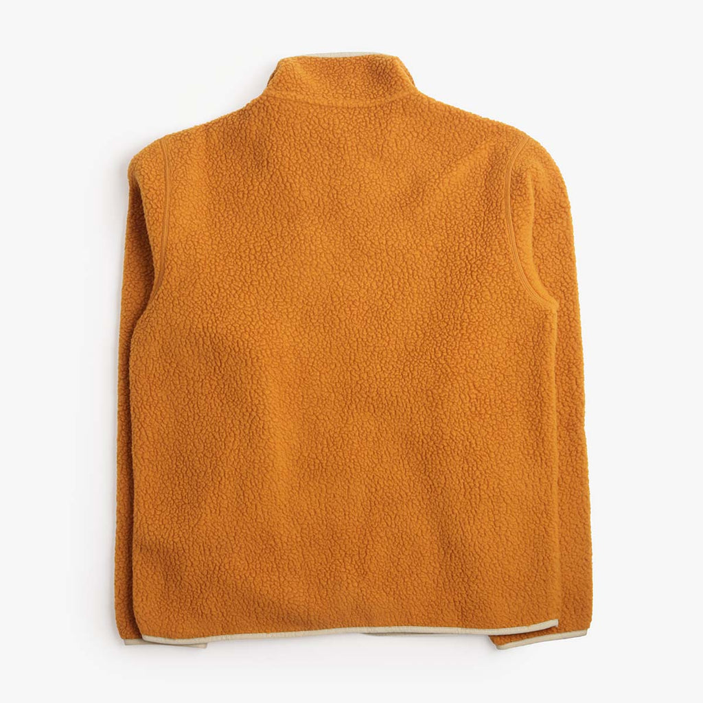 Patagonia Retro Pile Jacket in Cinnamon, back view