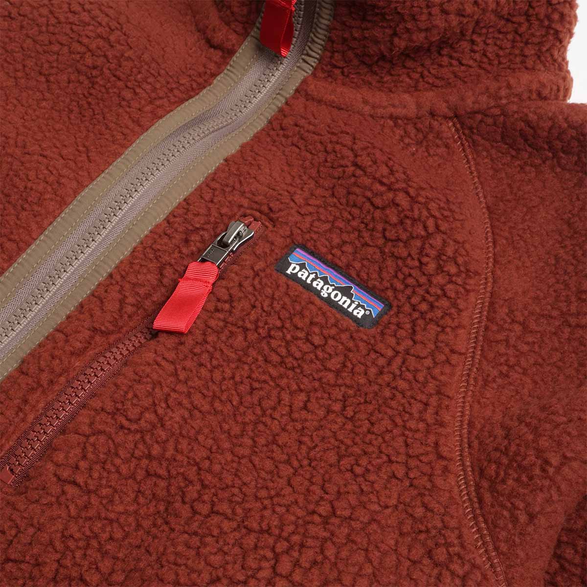 Patagonia Retro Pile Jacket, Dried Vanilla, Detail Shot 2