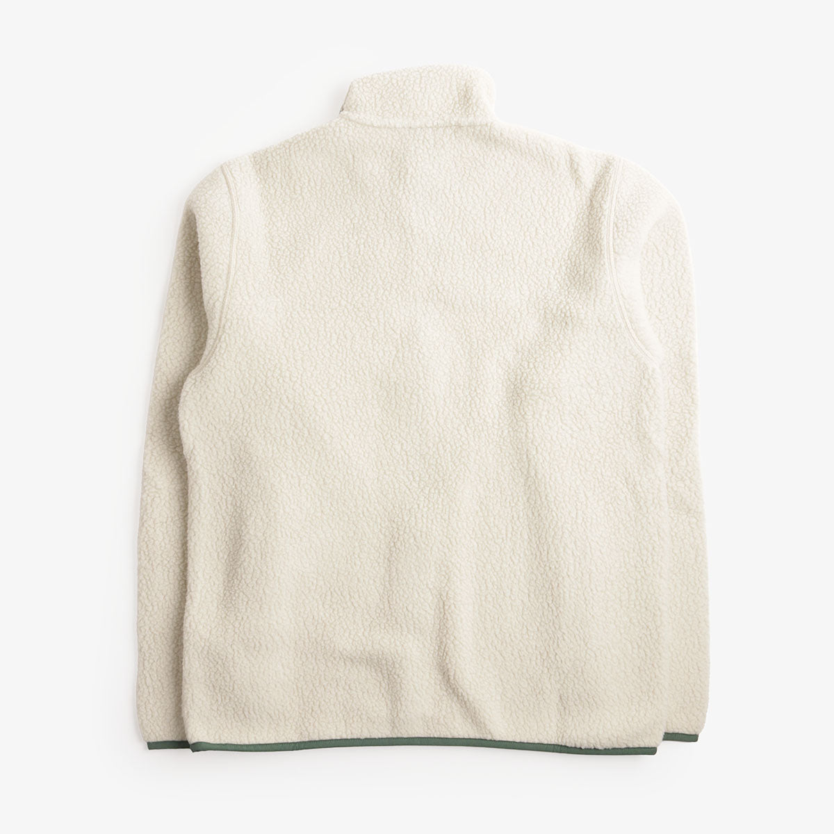 Patagonia Retro Pile Jacket in Cream, back view