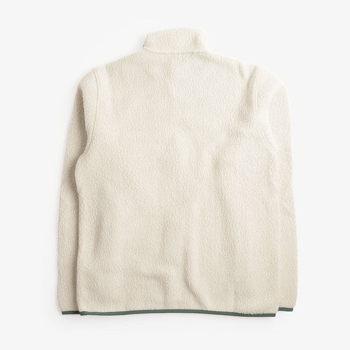 Patagonia Retro Pile Jacket in Cream, back view