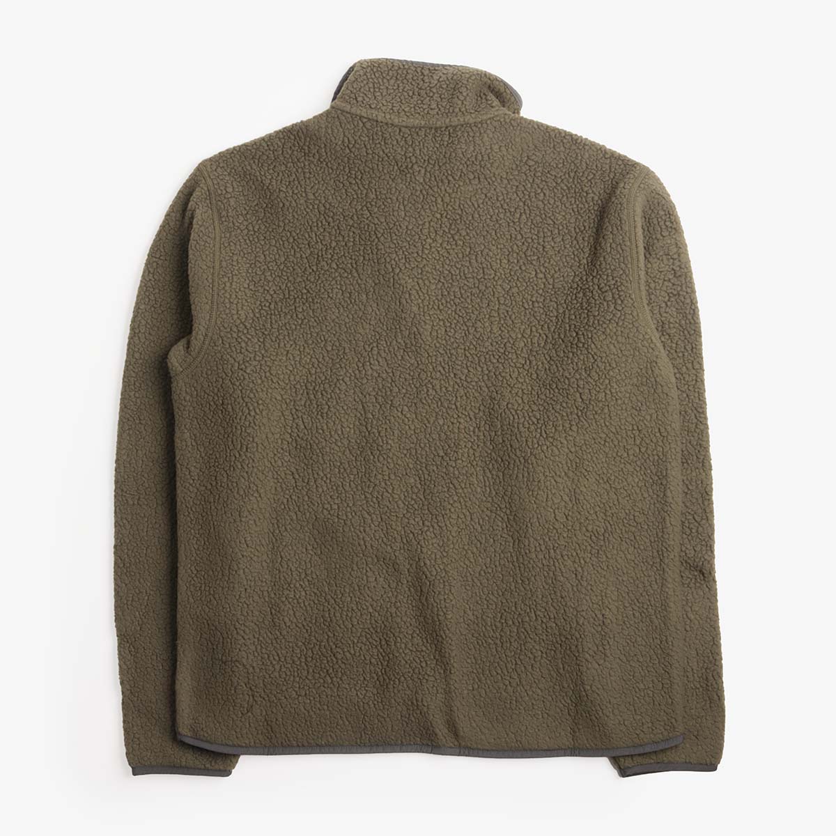 Patagonia Retro Pile Jacket in Green, back view