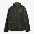 Patagonia Retro Pile Jacket, Old Growth Green, Detail Shot 1