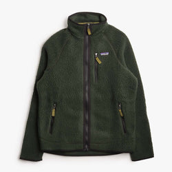 thumbnail Patagonia Retro Pile Jacket, Old Growth Green, Detail Shot 1