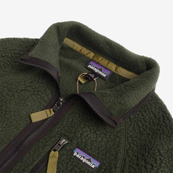 thumbnail Patagonia Retro Pile Jacket, Old Growth Green, Detail Shot 4