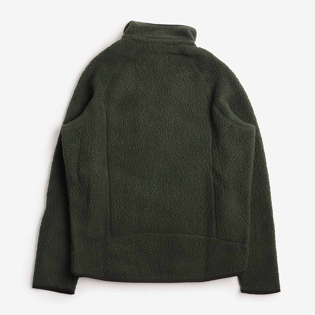 Patagonia Retro Pile Jacket, Old Growth Green, Detail Shot 5