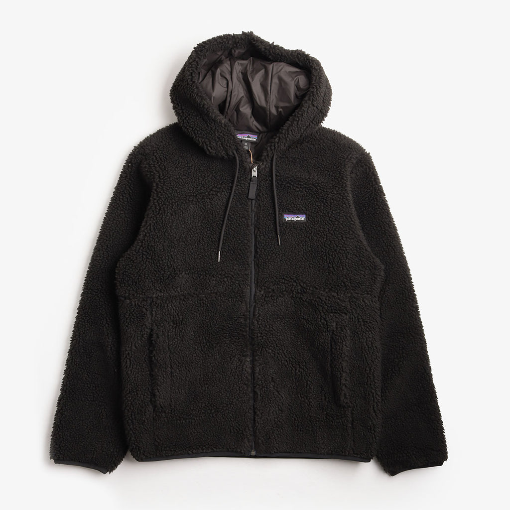Patagonia Retro-X Hoodie Jacket, Black, Detail Shot 1