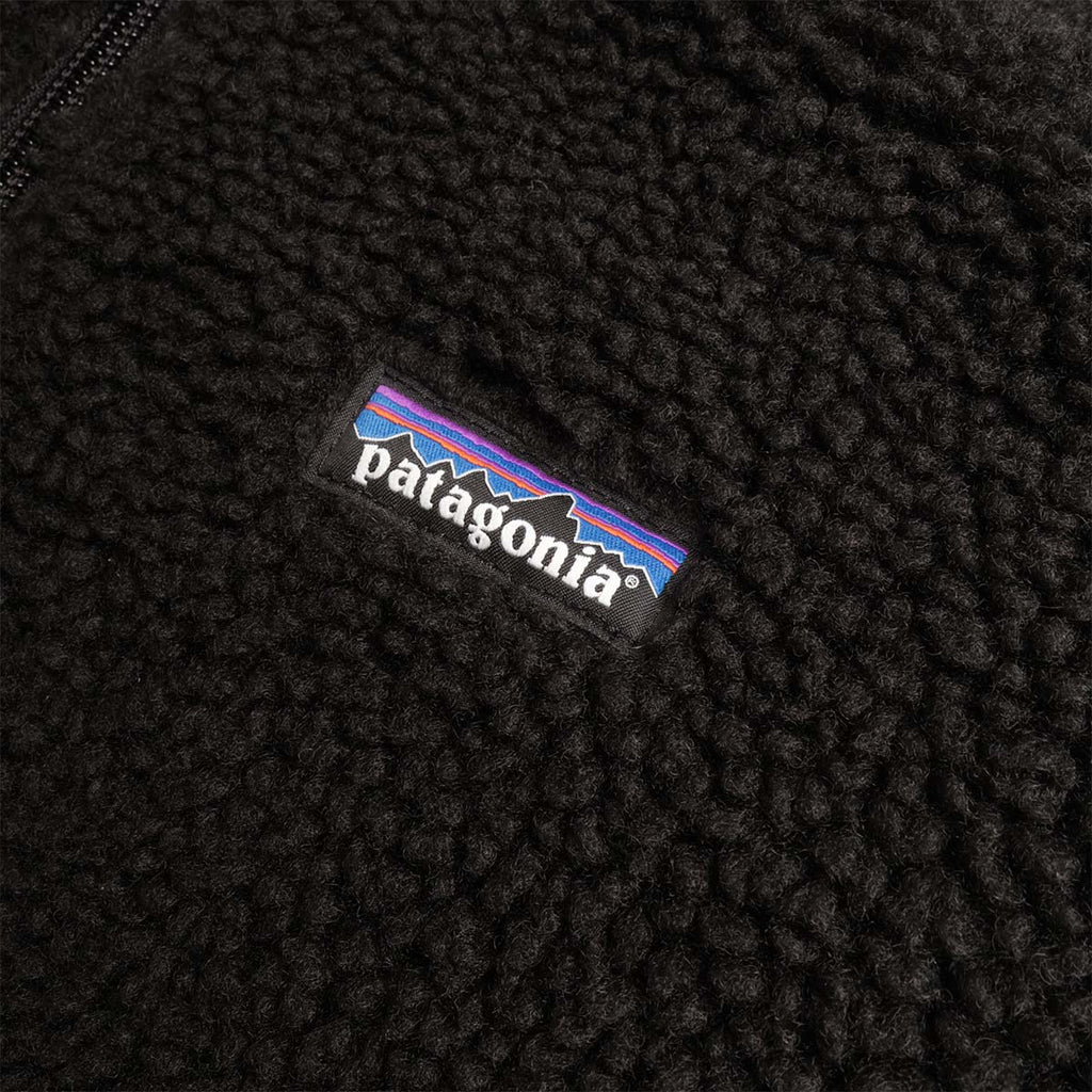 Patagonia Retro-X Hoodie Jacket, Black, Detail Shot 2