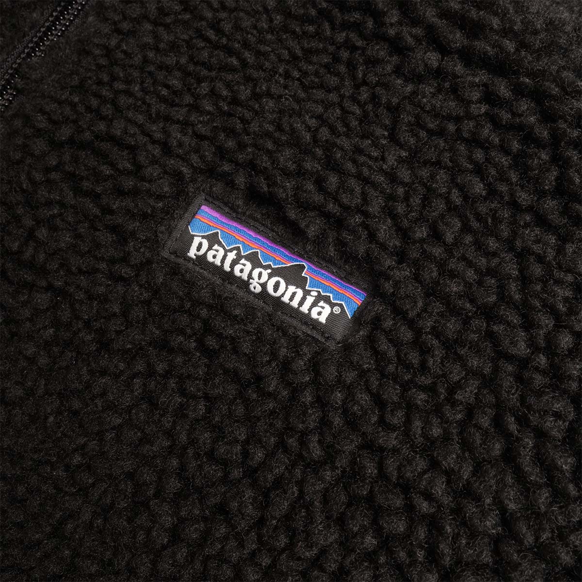 Patagonia Retro-X Hoodie Jacket, Black, Detail Shot 2
