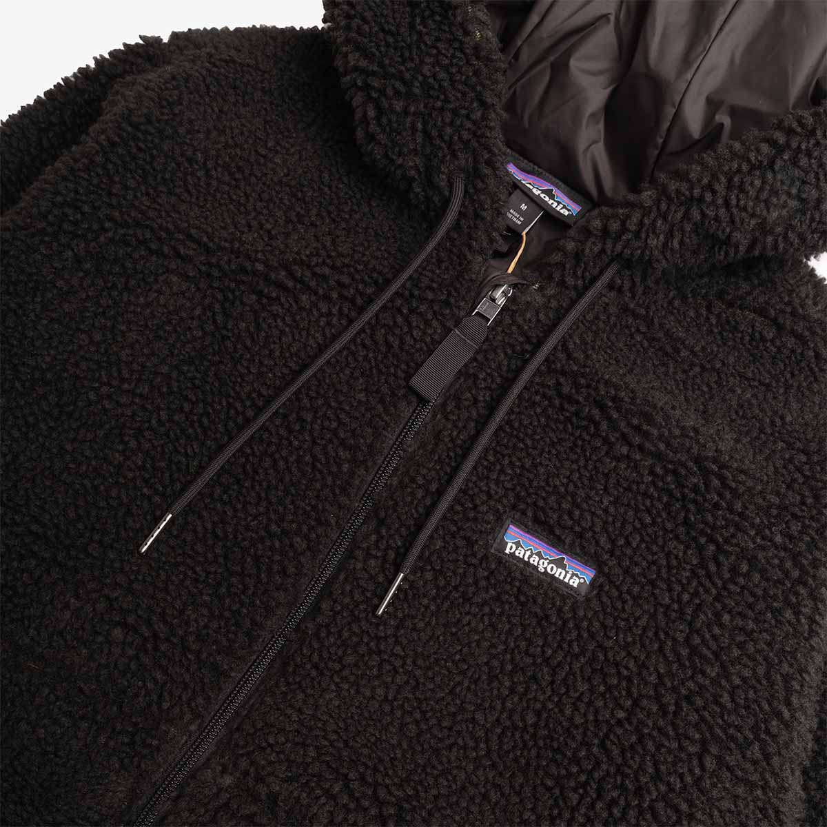 Patagonia Retro-X Hoodie Jacket, Black, Detail Shot 3