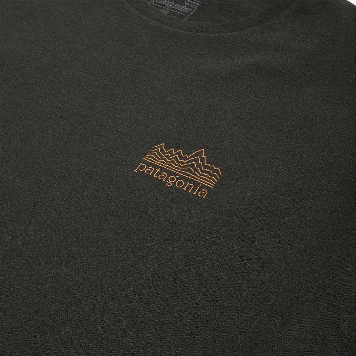 Patagonia Strataspire Responsibili-Tee T-Shirt, Old Growth Green, Detail Shot 3