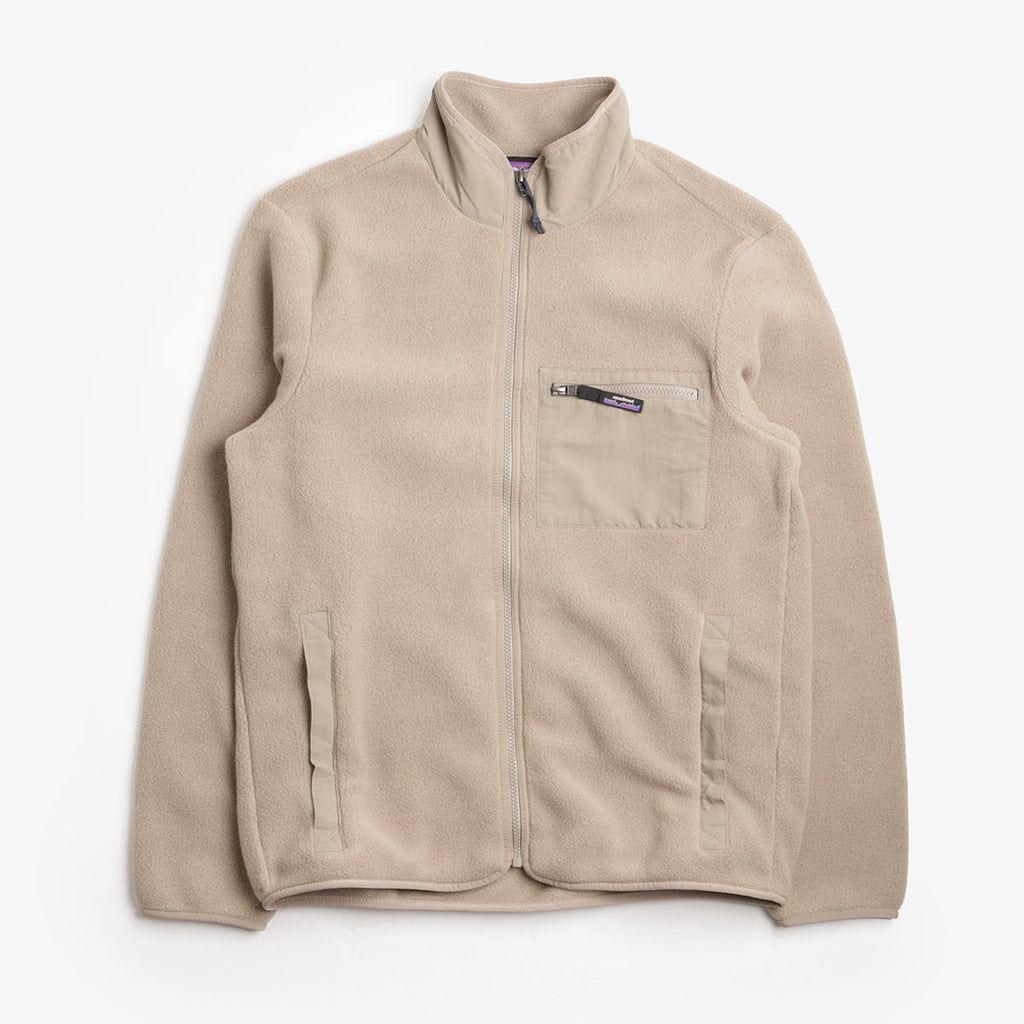 Patagonia Synchilla Fleece Jacket, Seabird Grey, Detail Shot 1