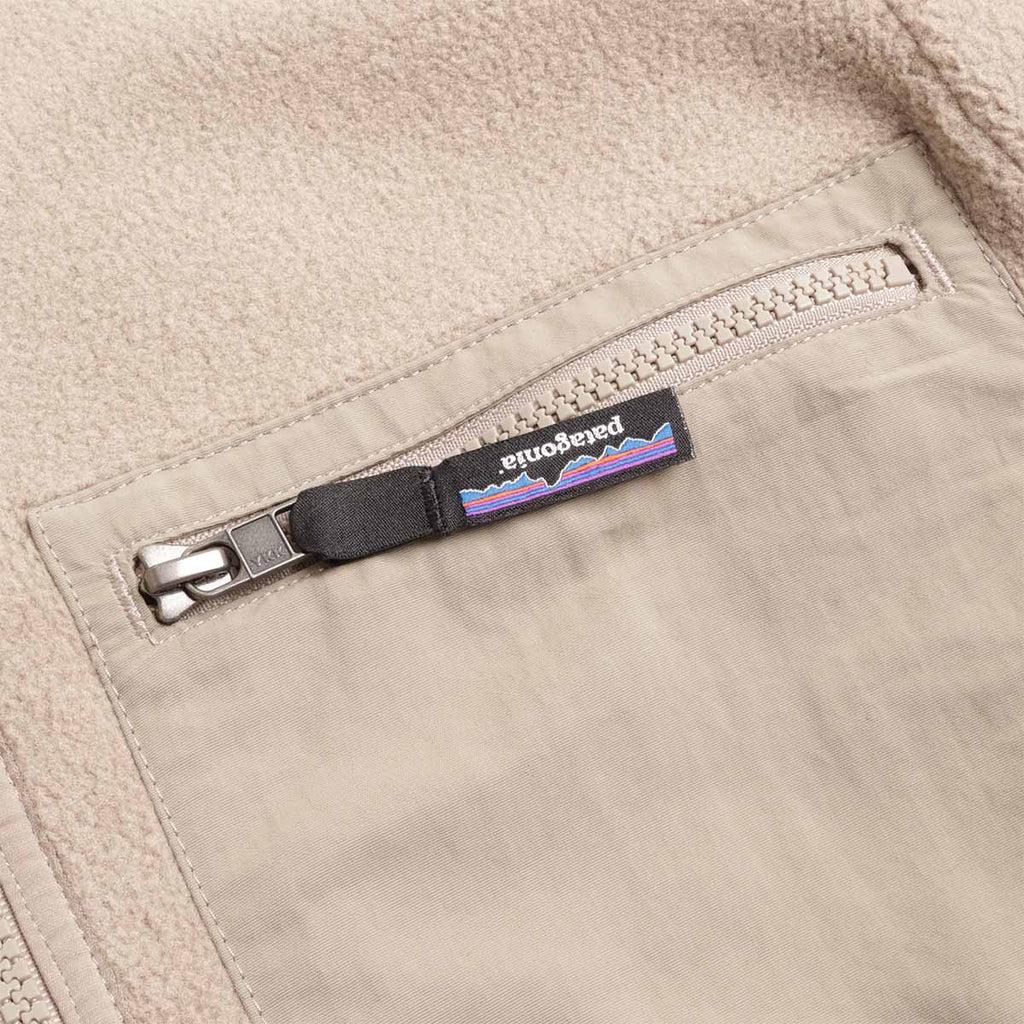 Patagonia Synchilla Fleece Jacket, Seabird Grey, Detail Shot 4