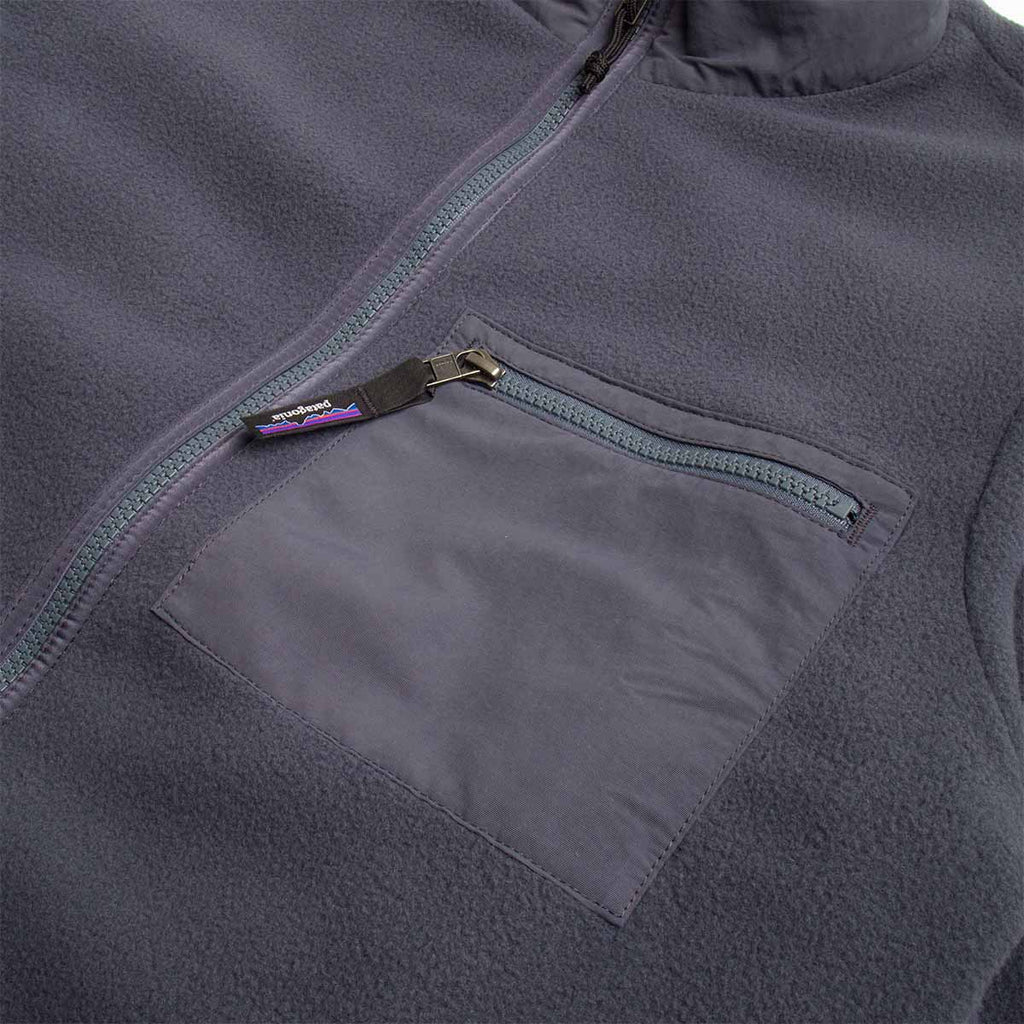 Patagonia Synchilla Fleece Jacket, Smolder Blue, Detail Shot 2
