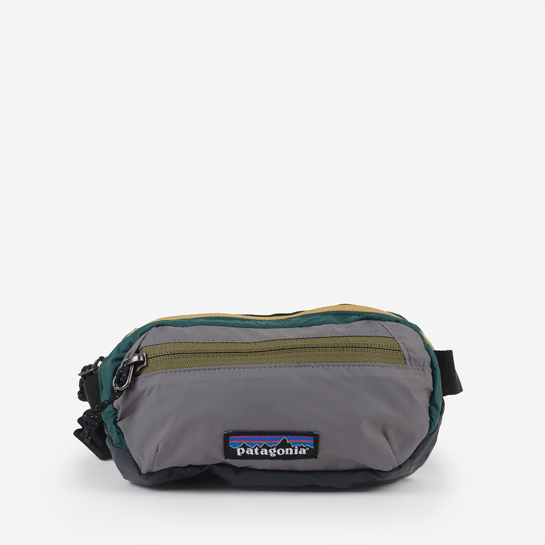 Patagonia Terravia Mini Hip Pack 1L, Patchwork: Noble Grey, Detail Shot 1