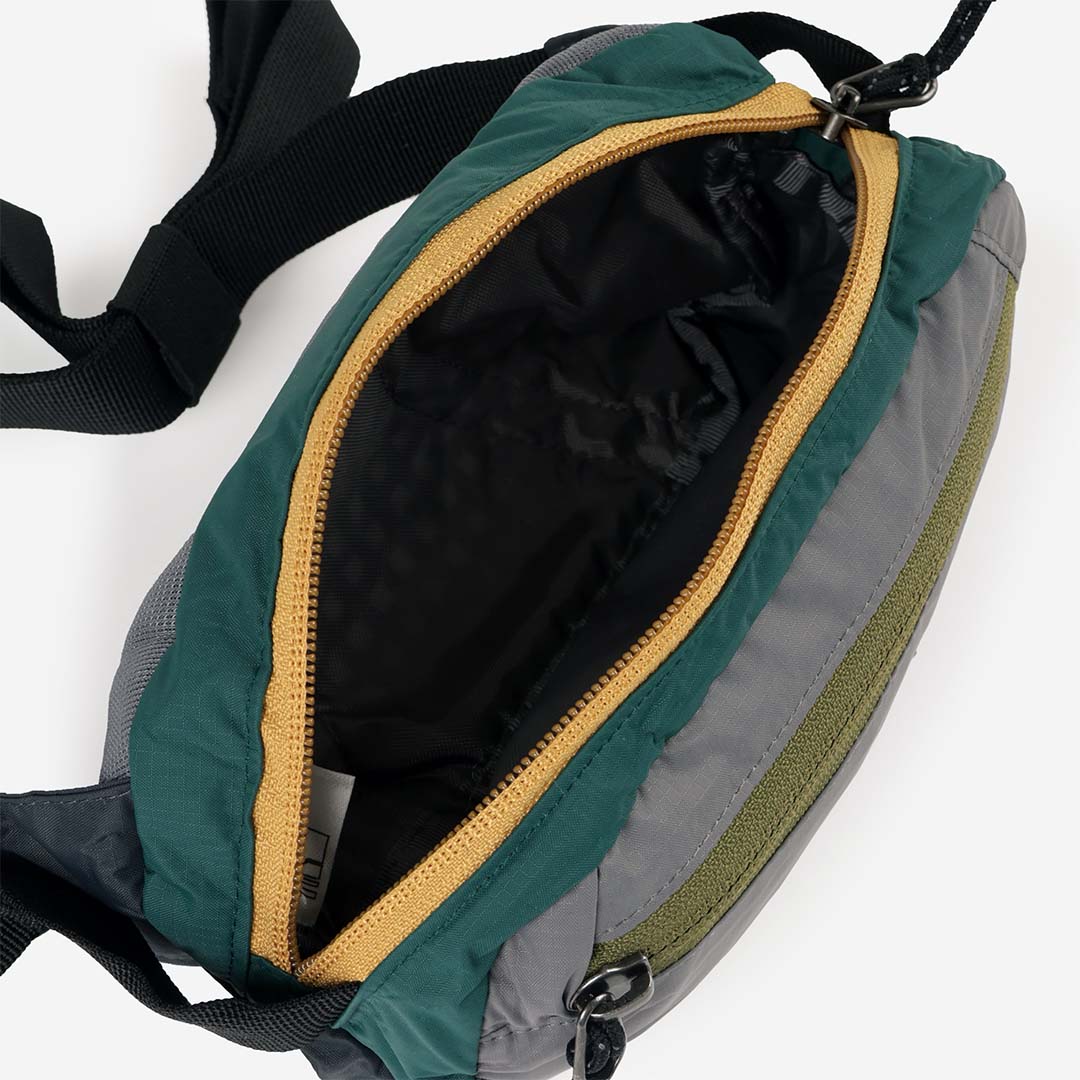 main Patagonia Terravia Mini Hip Pack 1L, Patchwork: Noble Grey, Detail Shot 3