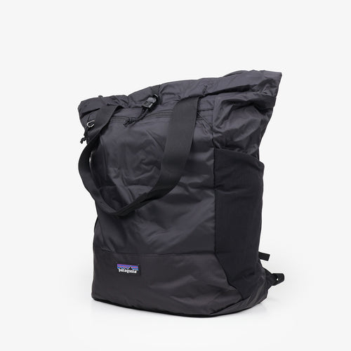 Patagonia Terravia Tote Pack in Black, front view