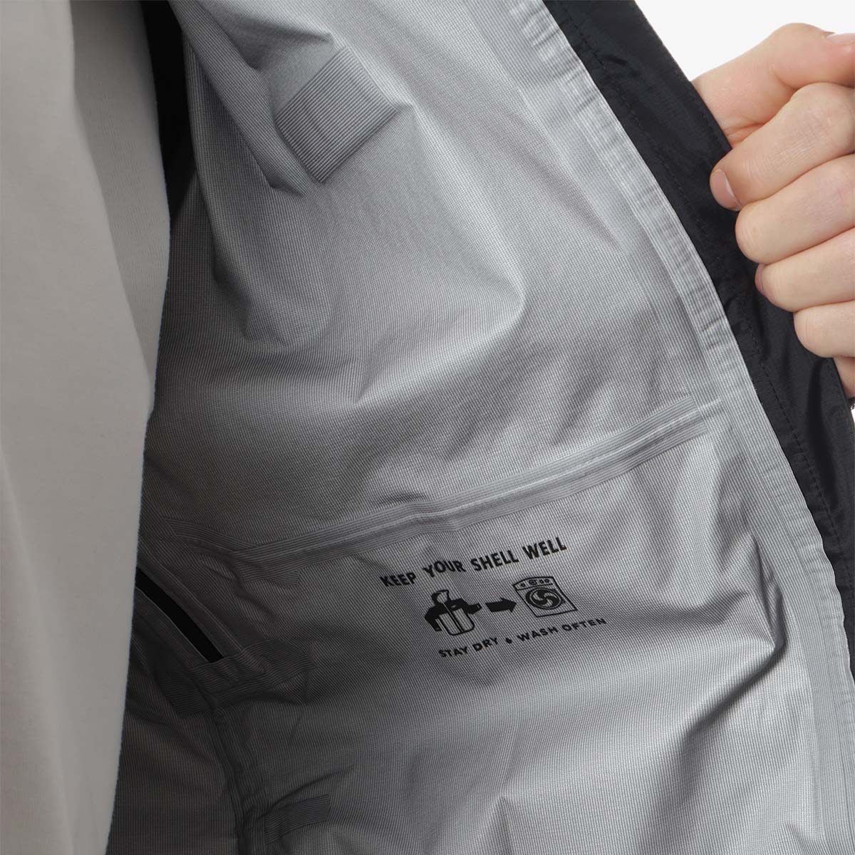 Patagonia Torrentshell 3L Jacket, Black, Detail Shot 9