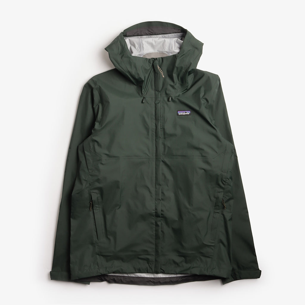 Patagonia Torrentshell 3L Jacket, Old Growth Green, Detail Shot 1