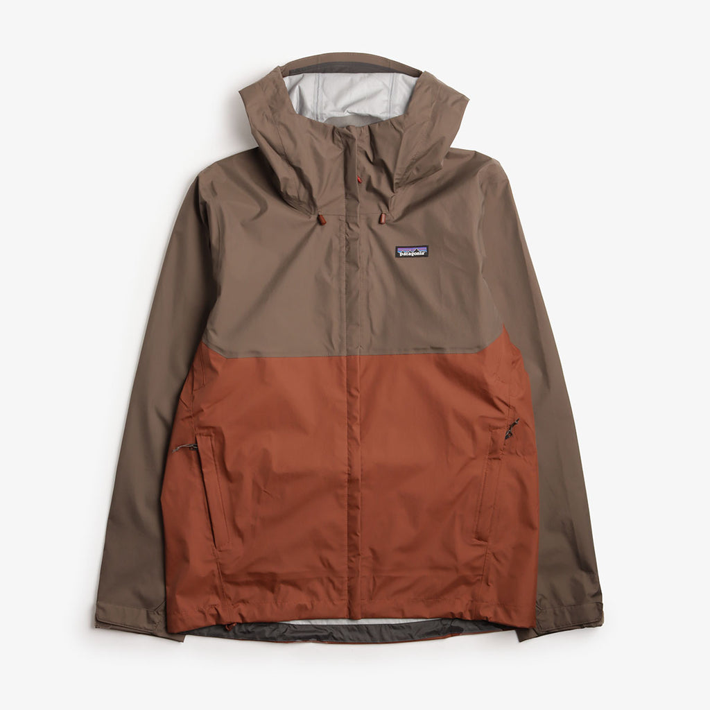 Patagonia Torrentshell 3L Jacket, Marlow Brown, Detail Shot 1