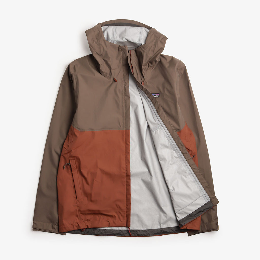 Patagonia Torrentshell 3L Jacket, Marlow Brown, Detail Shot 3