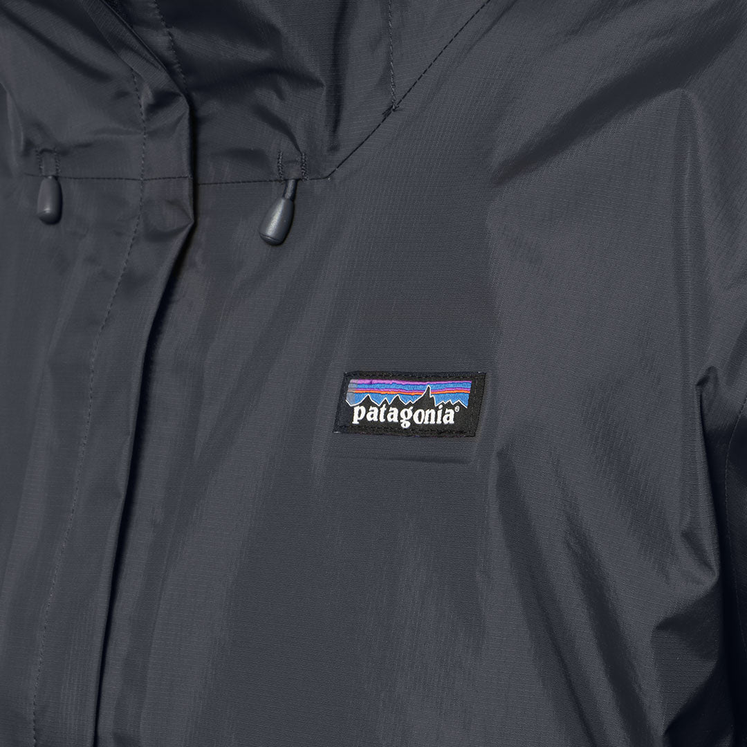 main Patagonia Torrentshell 3L Jacket, Smolder Blue, Detail Shot 3