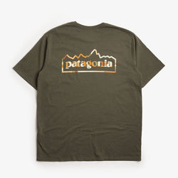thumbnail Patagonia Unity Fitz Responsibili-Tee T-Shirt, Basin Green, Detail Shot 2