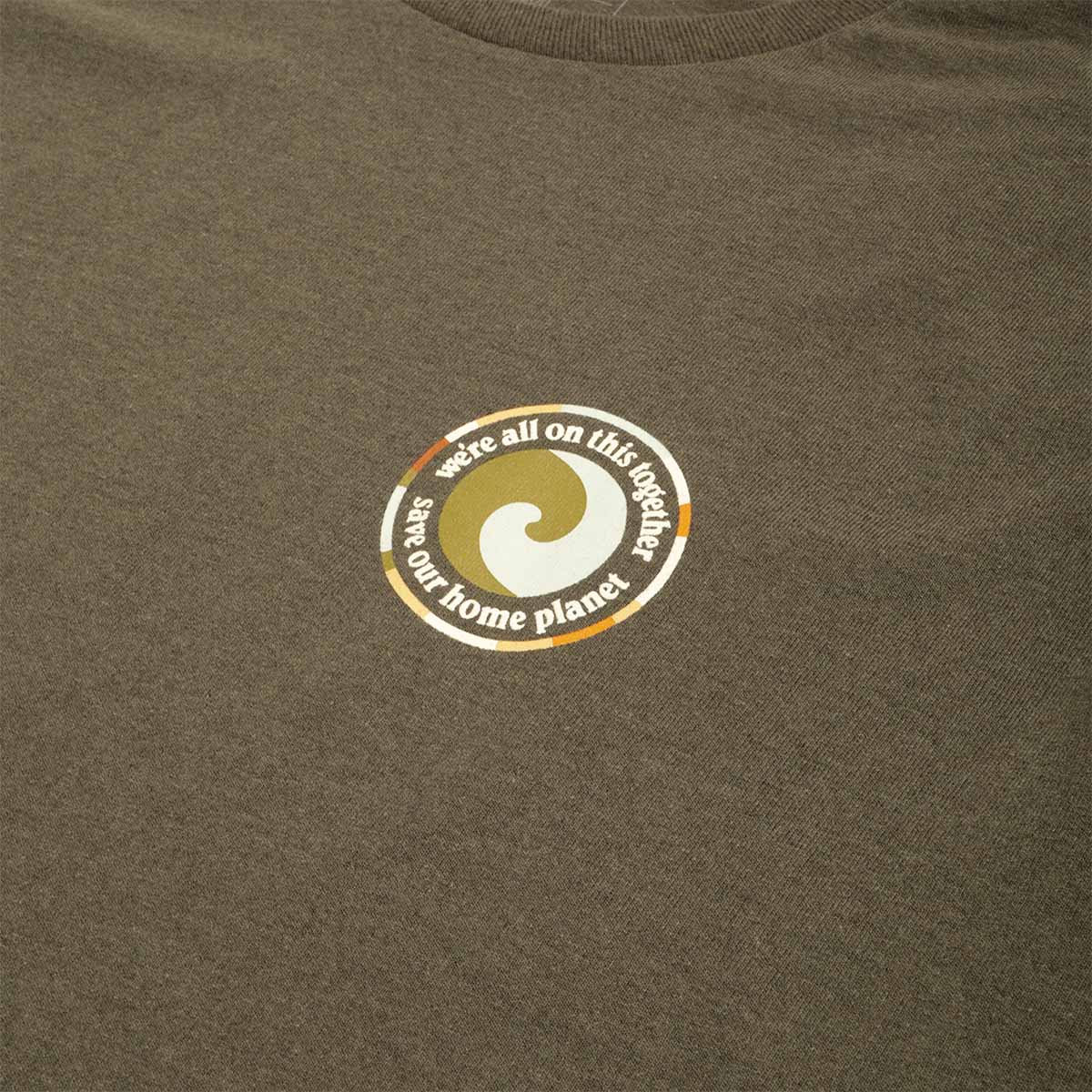 main Patagonia Unity Fitz Responsibili-Tee T-Shirt, Basin Green, Detail Shot 3