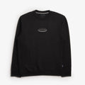 Patagonia '95 Oval Logo Uprisal Crew Sweatshirt, Black, Detail Shot 1