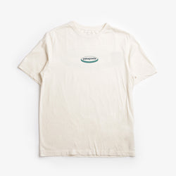 thumbnail Patagonia '95 Oval Logo T-Shirt, Undyed Natural, Detail Shot 1