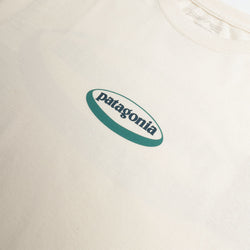thumbnail Patagonia '95 Oval Logo T-Shirt, Undyed Natural, Detail Shot 3
