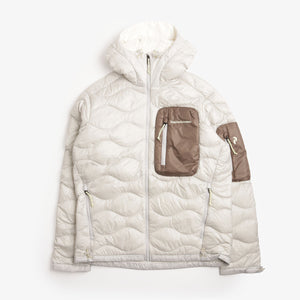 Peak Performance Helium Utility Down Hooded Jacket - White