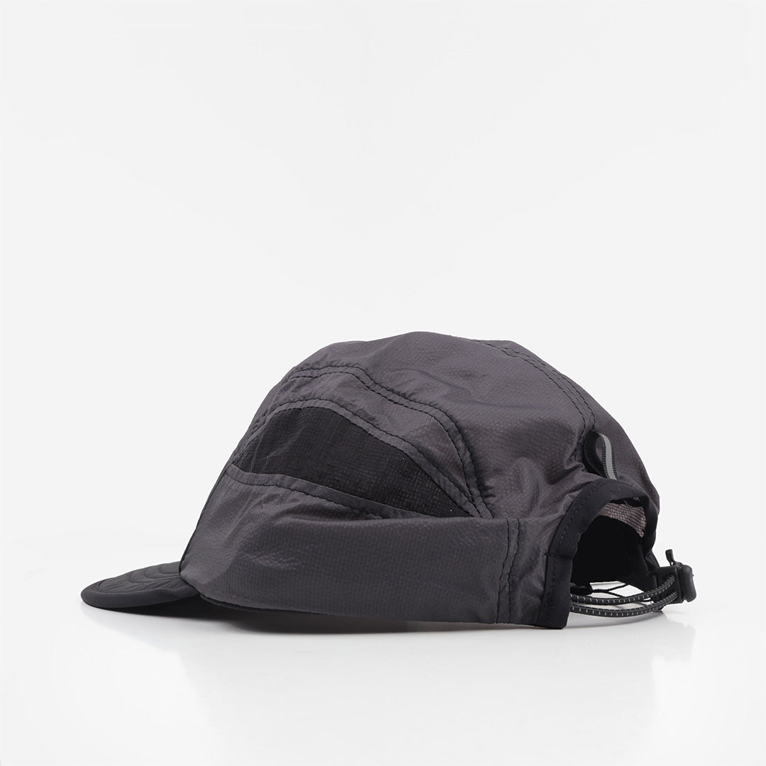 Peakwork Drift Packable Ultralight Running Cap, Stealth, Detail Shot 2