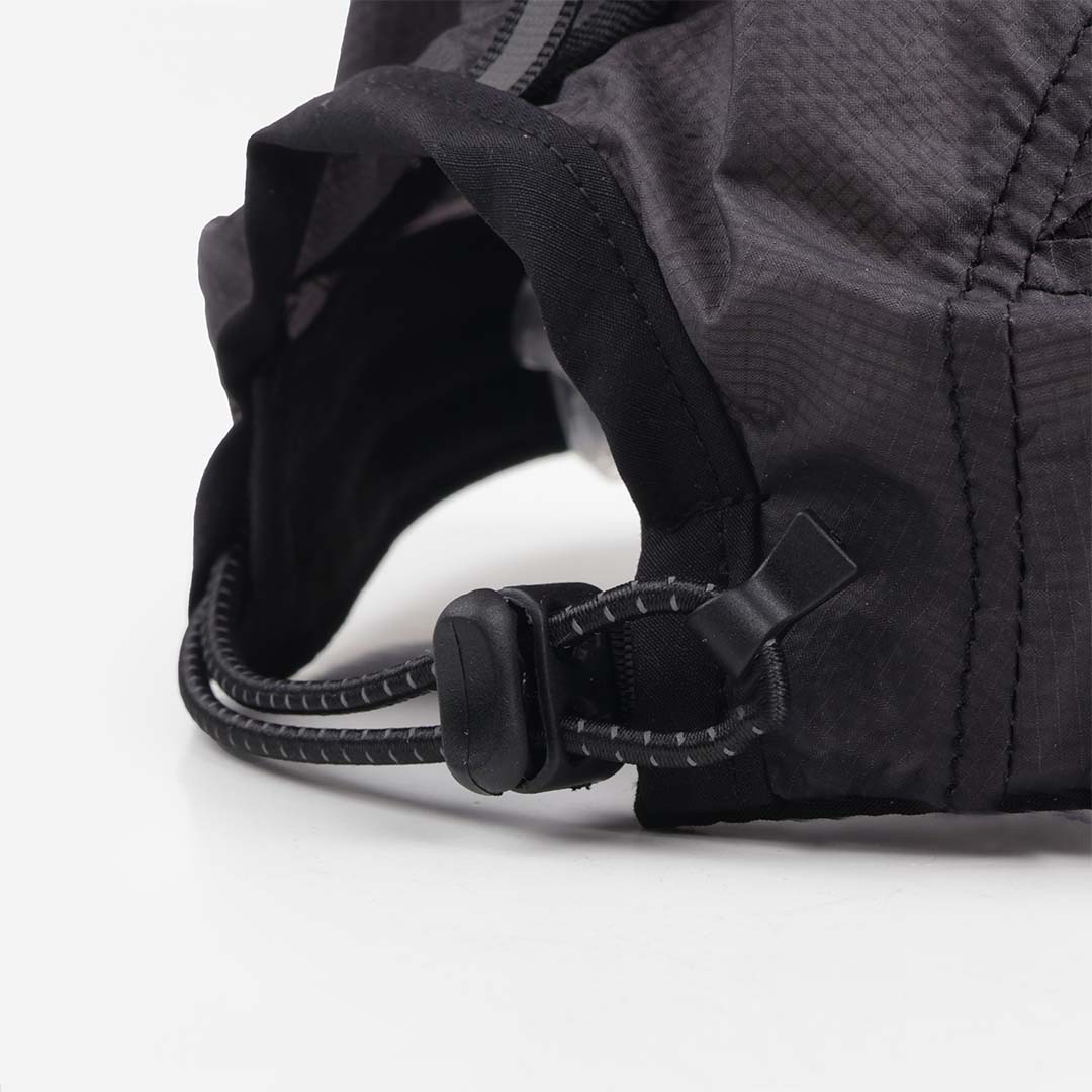 main Peakwork Drift Packable Ultralight Running Cap, Stealth, Detail Shot 3