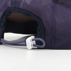 thumbnail Peakwork Scramble Packable Running Cap, Navy Mesh, Detail Shot 4