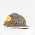 Peakwork Wrench Athletic Cap, Yellow Army Seersucker, Detail Shot 1
