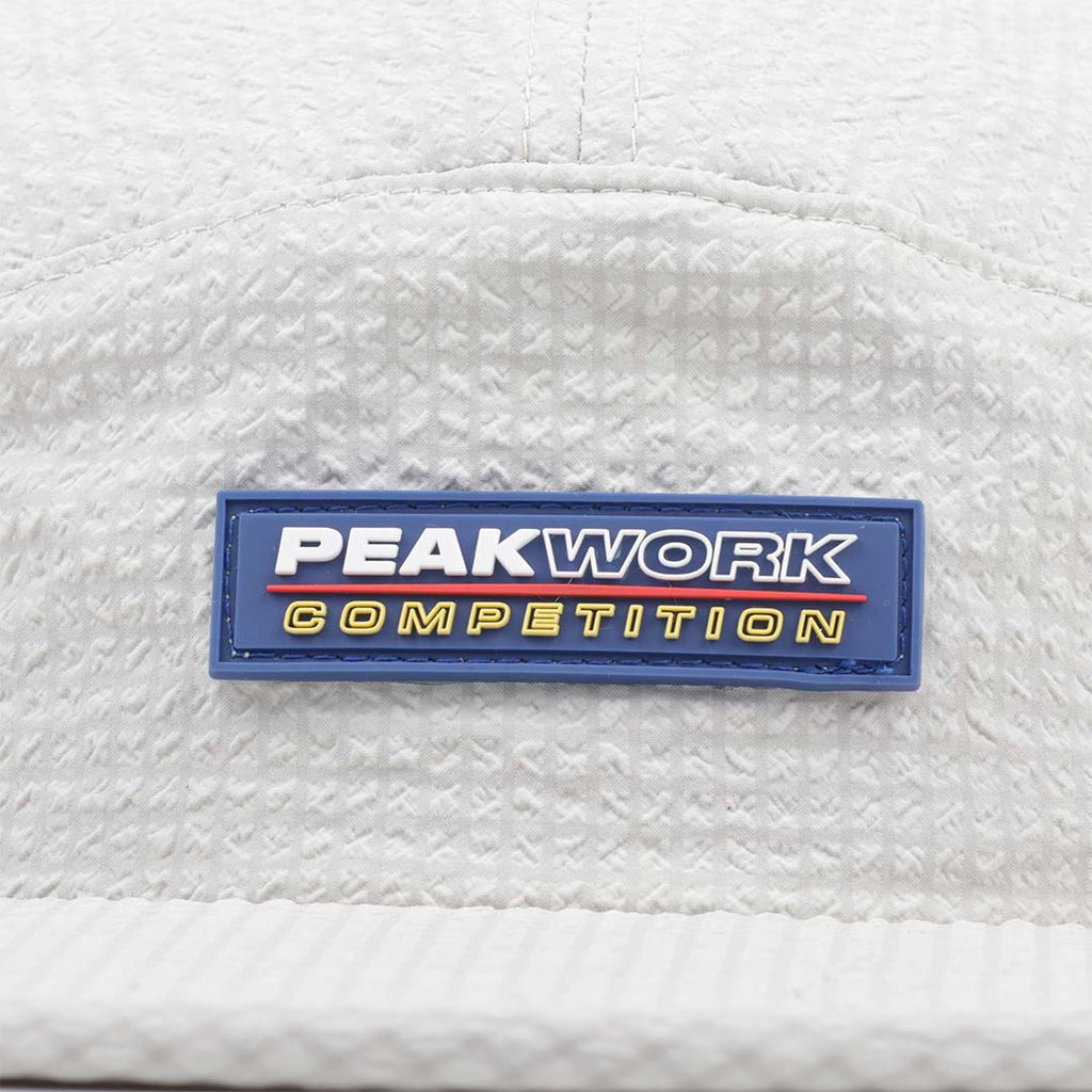 Peakwork Wrench Athletic Cap, Stone Seersucker, Detail Shot 2
