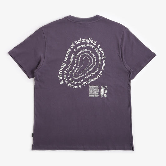 Pompeii Sense of Belonging T-Shirt, Purple, Detail Shot 1