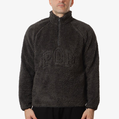 Sweat polaire demi-zip Pop Trading Company Arch