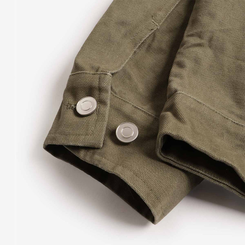 Pop Trading Company Full Zip Jacket, Four Leaf Clover, Detail Shot 6