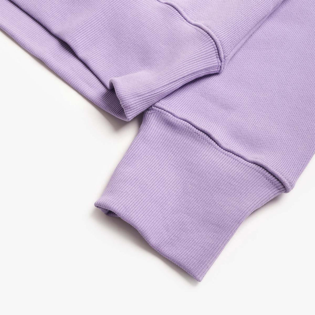 Power Goods Loopback Hoodie, Dusty Violet, Detail Shot 3
